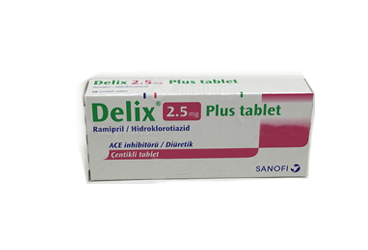 DELIX PLUS 2,5 MG 90 TABLET